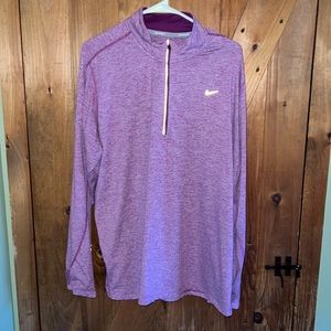 Nike Dri Fit 3/4 Zip Shirt